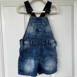•Mayoral• Kid’s Denim Overall Shortalls - Size 4